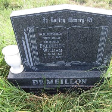 MEILLON Frederick William, de 1949-2003