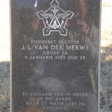 MERWE J.L., van der -1983
