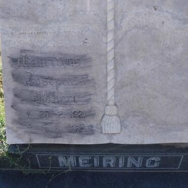 MEIRING Mauritius Josephus Robert 1921-1988