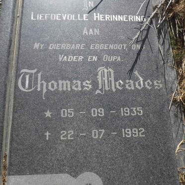 MEADES Thomas 1935-1992