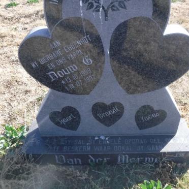 MERWE Douw G., van der 1958-1997