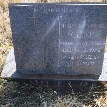 MILLER Cliff 1898-1979