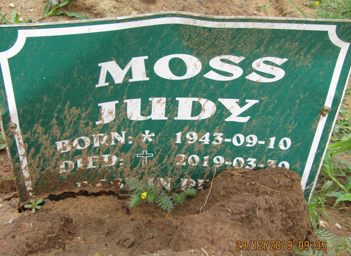 MOSS Judy 1943-2019