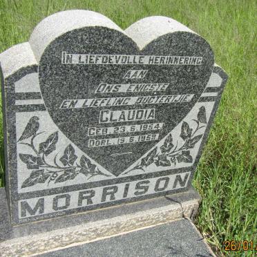 MORRISON Claudia 1954-1959