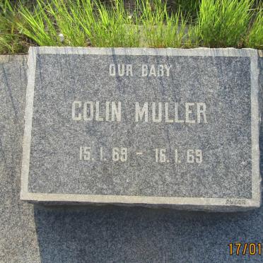 MULLER Colin 1969-1969