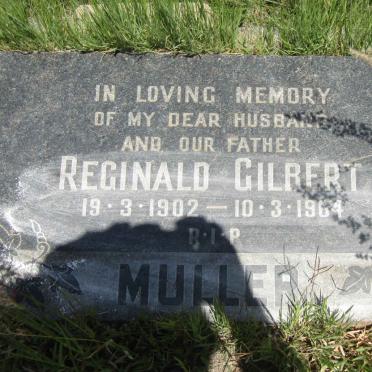 MULLER Reginald Gilbert 1902-1964