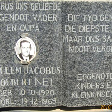 NEL Willem Jacobus Joubert 1920-1965