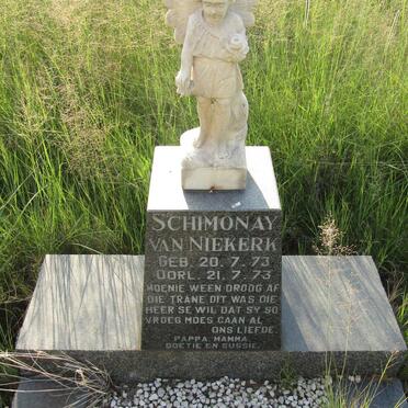 NIEKERK Schimonay, van 1973-1973