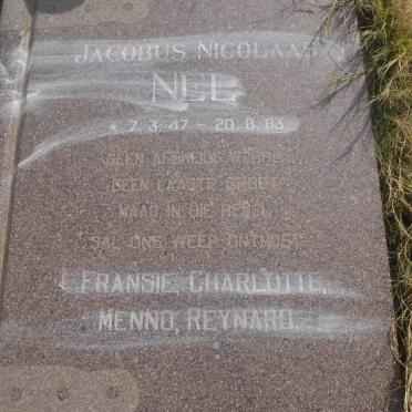 NEL Jacobus Nicolaas 1947-1983