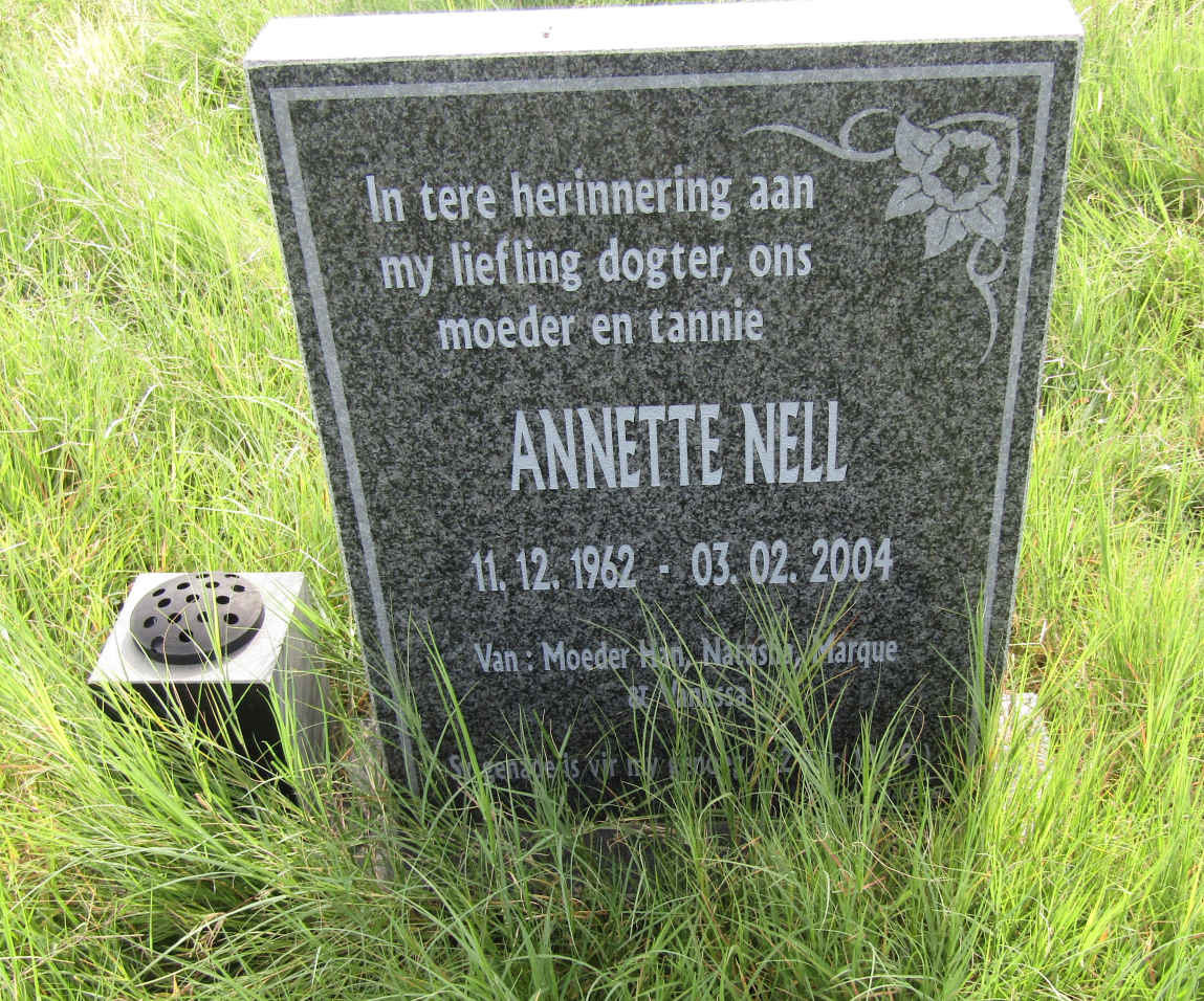 NELL Annette 1962-2004