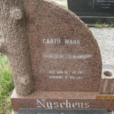 NYSCHENS Garth Mark 1951-1974