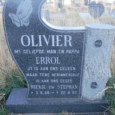 OLIVIER Errol 1966-1987