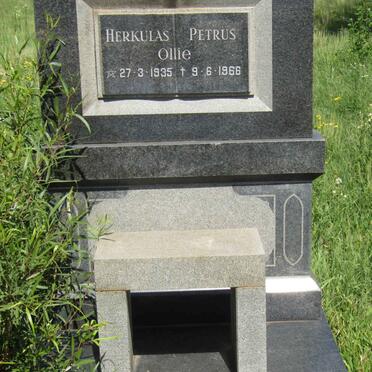 OLIVIER Herkulas Petrus 1935-1966