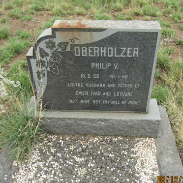 OBERHOLZER Philip V. 1920-1969