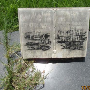 OOSTHUIZEN Marthinus Gerhardus 1935-1977 :: OOSTHUIZEN Felix 1947-1994