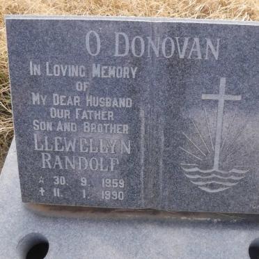 O'DONOVAN Llewellyn Randolf 1959-1990