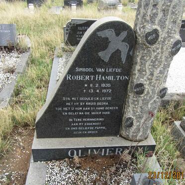 OLIVIER Robert Hamilton 1935-1972