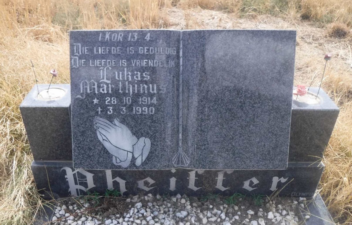 PHEIFFER Lukas Marthinus 1914-1990