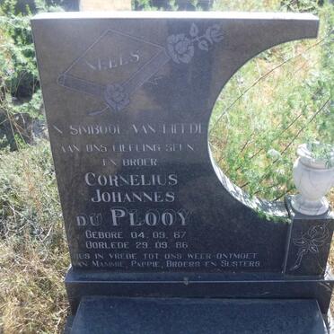 PLOOY Cornelius Johannes, du 1967-1986