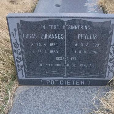POTGIETER Lucas Johannes 1924-1990 &amp; Phyllis 1928-1996