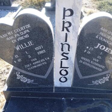 PRINSLOO Willie 1937-1989 &amp; Joey 1937-2011