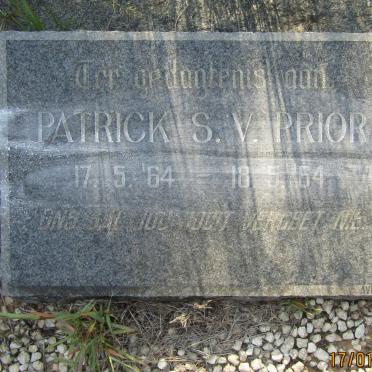 PRIOR Patrick S.V. 1964-1964