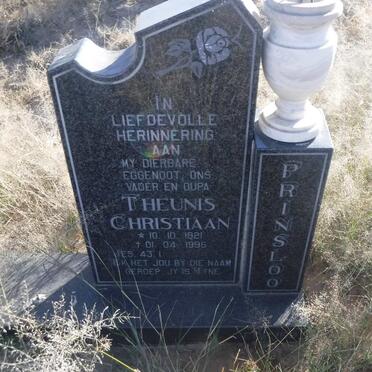 PRINSLOO Theunis Christiaan 1921-1996