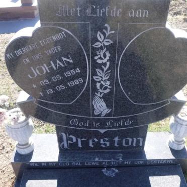 PRESTON Johan 1954-1989
