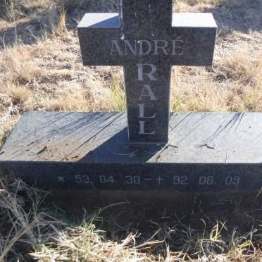 RALL  André 1953-1992