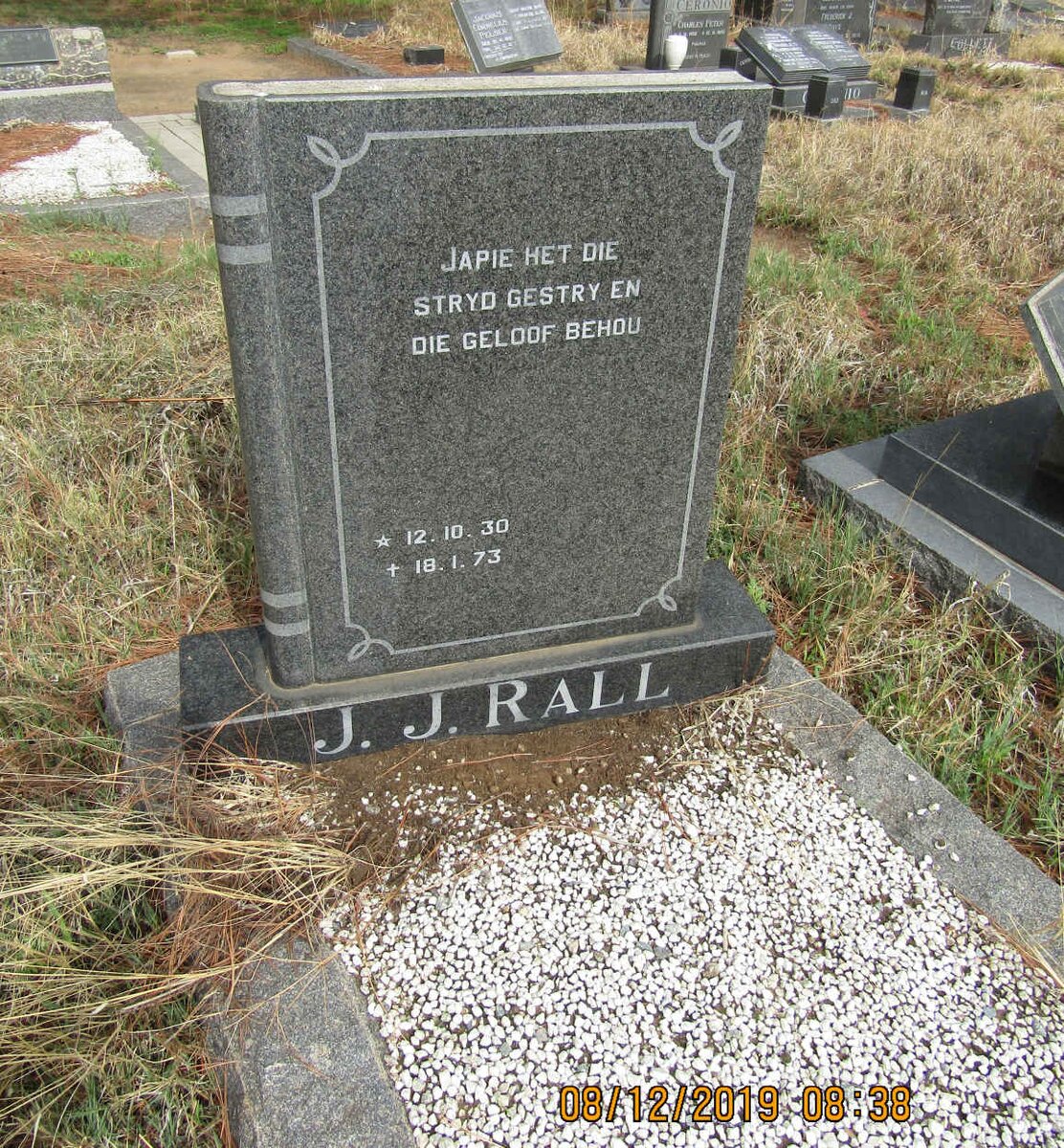 RALL J.J. 1930-1973
