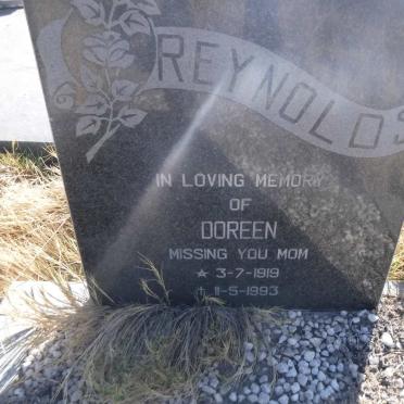 REYNOLDS Doreen 1919-1993