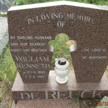 REUCK William Kenneth, de 1933-1983