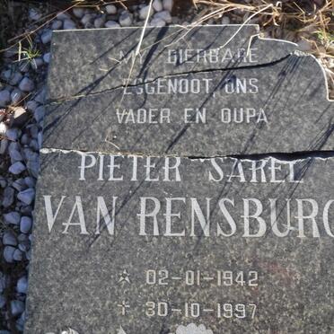 RENSBURG Pieter Sarel, van 1942-1997