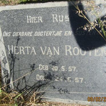 ROOYEN Herta, van 1957-1957