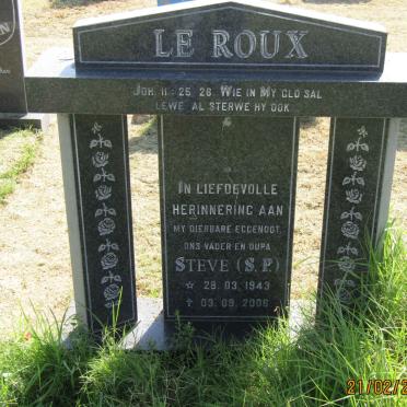ROUX S.P., le 1943-2006
