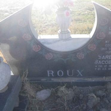 ROUX Sarel Jacobus 1924-1994
