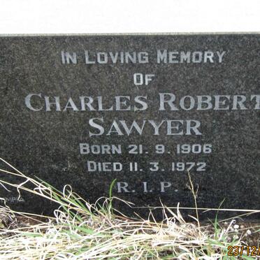 SAWYER Charles Robert 1906-1972