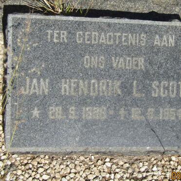 SCOTT Jan Hendrik L. 18?8-1954