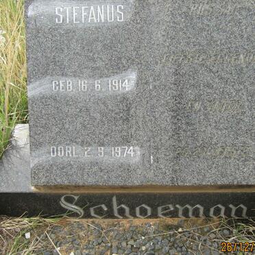 SCHOEMAN Stefanus 1914-1974