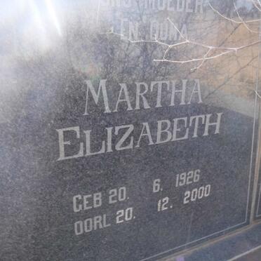 SCHEEPERS Johannes Jacobus 1913-1986 &amp; Martha Elizabeth 1926-2000