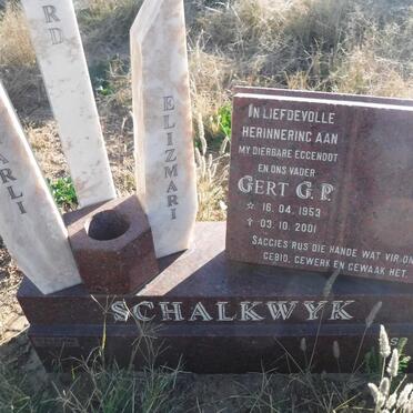 SCHALKWYK G.P. 1953-2001