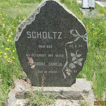 SCHOLTZ Theodore Sameul 1924-1965