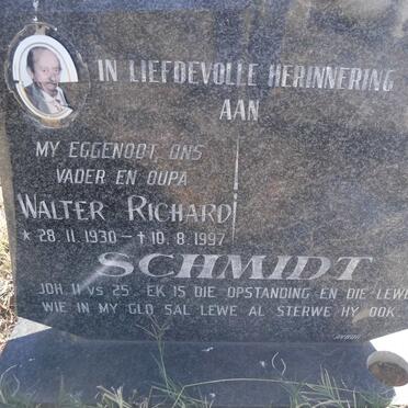 SCHMIDT Walter Richard 1930-1997