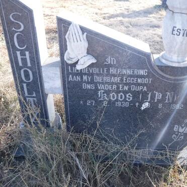 SCHOLTZ J.P.N. 1930-1992