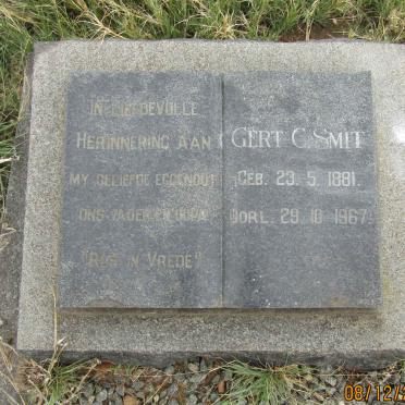 SMIT Gert C. 1881-1967