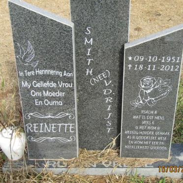 SMITH Reinette nee V.D. RIJST 1951-2012