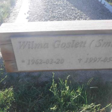 SMALL Willemina Frederika nee VAN AS 1937-2002 :: GOSLETT Wilma nee SMALL 1962-1997