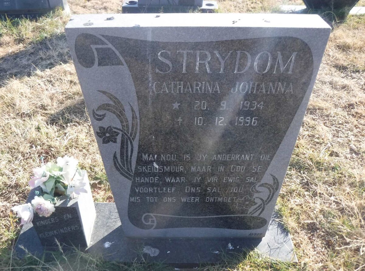 STRYDOM Catharina Johanna 1934-1996