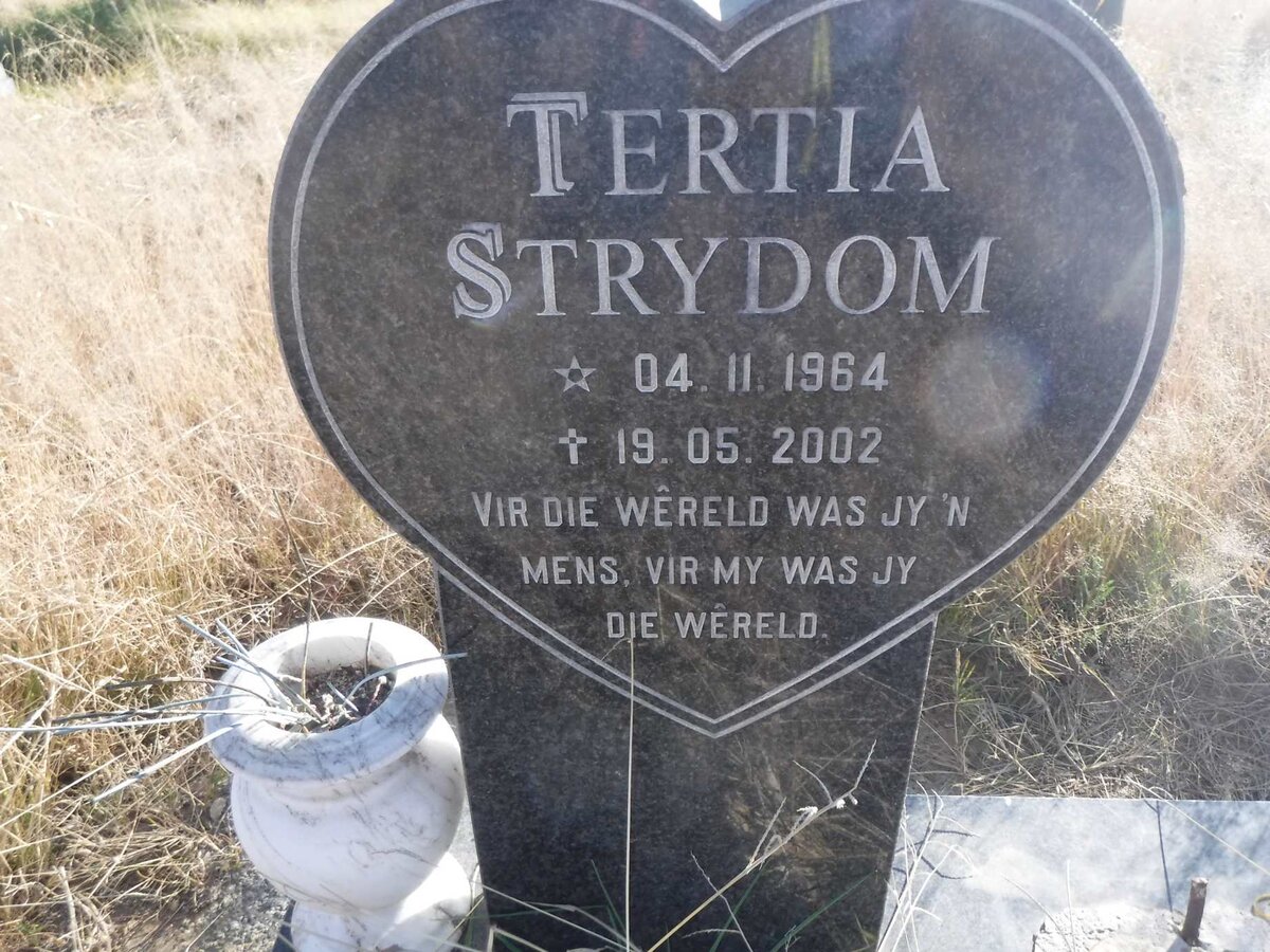 STRYDOM Tertia 1964-2002
