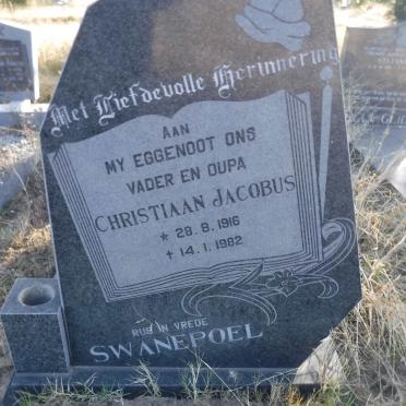 SWANEPOEL Christiaan Jacobus 1916-1982